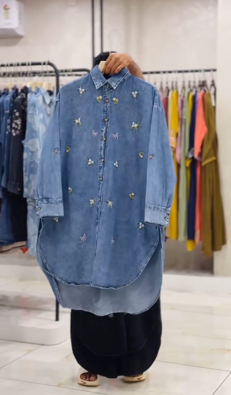 stylish denim T Shirt